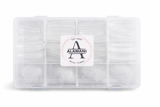 Dual Form Kit with Silicone Inserts (Full Set) – Nail Sculpting Molds for Hybrid & Builder Gel